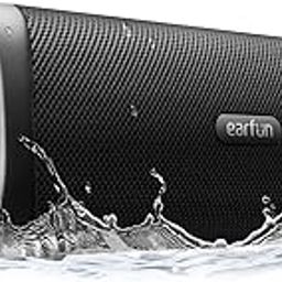 EarFun Bluetooth Speaker, UBOOM L Portable Speaker 28W Loud Stereo Sound, Rich Bass, IP67 Waterproof & Dustproof, Dual Pairing, Built-in Mic, Low Latency, Wireless Speaker for Party, Indoor & Outdoor-32