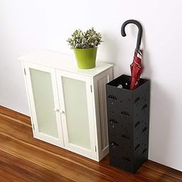 INDIAN DECOR 509712 Classic Umbrella Rack, Free-Standing for Canes, Walking Sticks, Indoor Umbrella Holder for Home, Office, Stylish, 100% Metal, Rustproof, Black-image-106