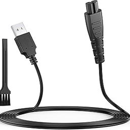 Tobfit 5V Shaver Charger Cable for Remington Shaver Charger, 120CM/3.9FT USB Beard Trimmer Shaver Charging Cable for Remington HC4250, HC4255 F3 PF7500 MB4200 MB4130 XR1330 XR1350 XR1400 XR1470 XR1430-image-87