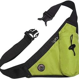 Waist Line Waist Pouch Fanny Pack with Water Bottle Holder with Sanitizer Bottle Hook (P.Green)-5