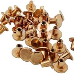 Bnf® 2x6mm Binding Screws Posts Chicago Screws Interscrew Scrapbooking Rose Gold|Crafts | Leathercrafts | Leathercraft Accessories | Studs, Rivets & Tacks-image-8