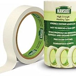 KANSUEE High strength masking tape Pack of 6 (Size 24MM x 20m)-image-18