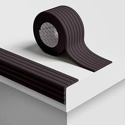 YANCI® Table Protection Strip Edge Safety Protector, Extra Soft Foam Edge Safety Strip for Baby & Kids, Baby Proofing Corner Guards & Safety Bumper Edge for Table, Desk, Furniture, 2 Meter, Brown-3