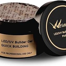 Wernest UVLED Builder Gel for Nail Art Extension- Pink 50gm-image-97