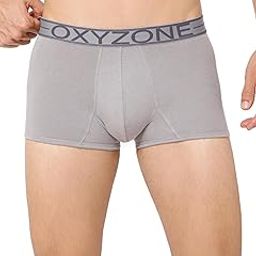 Men's Trunks Ultra-Soft Comfort Fit with Waistband - Premium Pima Cotton Modal Blend Underwear-2