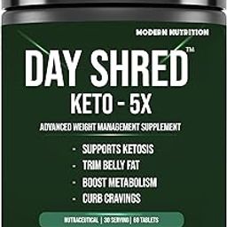 KETO 5X - 2650 MG | Weight Loss Supplement With Garcinia Cambogia, Green Coffee Beans,Green Tea Extract | Metabolism Booster | Keto Fat Burner For Men & Women | Belly Fat Burner | 60 Tabs-7