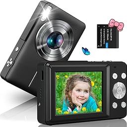 Digital Camera 1080P, 44MP Digital Camera Compact with Flash Image Stabilization and 16X Digital Zoom Mini Selfie Camera Rechargeable Digital Camera for Kids Beginners Teenagers-picture-17