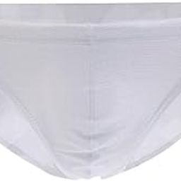 Men's Solid Brief Underwear XL White | Clothing Shoes & Accessories | Mens Clothing | Underwear | 1 Piece of Underwear-image-14
