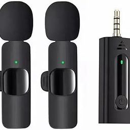 MSTECH Wireless Microphone Plug-Play 3.5mm Jack lavalier mic for Speaker Digital Camera YouTube Vlogging, Dual Mini Clip Lapel Microphone 2.4Ghz- 1 Receiver and 2 Microhpnes-7