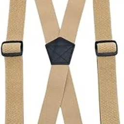 yashidun 3.8cm Adjustable X Back Suspenders with 4 Clips Elastic Straps for Men and Women-picture-10