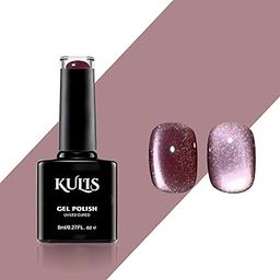 Kulis - Cloud Cateye Quality & Durable Gel Nail Polish | Magnetic Effect | Long-Lasting & Chip-Resistant | UV/LED Cured | (Cocoa Bean, Shade 06)-image-5