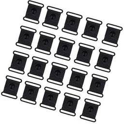 TRENDYNEST® 2x20 Pieces Poly Safety Quick Release Buckles Black 15mm | Crafts | Sewing | Other Sewing-image-9