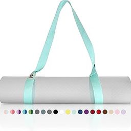 Tumaz Yoga Mat Strap, Adjustable Mat Carrier Sling & Stretching Strap with Thick, Durable Delicate Texture, 64" & 85" Inches, Multiple Color Choices [Mat NOT Included]-image-46