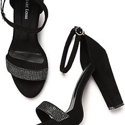 Women's Comfortable Block Heel Fashion Sandals for Casual, Party and Formal Occasions.-5