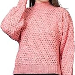 Women’s Pullover Sweater Relaxed Fit for Winter Wear | Full Sleeve | 100% Wool | Latest Stylish Sweater Crafted with Comfort Fit for Winter Wear-picture-30
