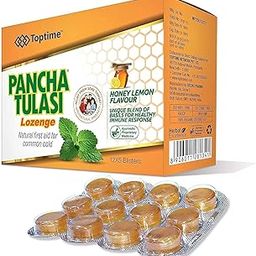Deltas Pancha Tulasi Lozenges (12 X 5=60) Pack of 2-picture-13