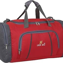 60 L Hand Duffel Bag - Heavy Carrier Luggage Bag Hand Duffel Bag - Luggage Bags for Men & Women 60 L - Large Capacity (Red)-image-83