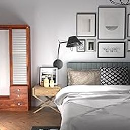 Sheesham Wood Dressing Table with Double Door | Wooden Dressing for Bedroom, | Bedroom Furniture | Teak (Modern)-picture-20