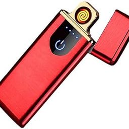 Drumstone 𝟭𝟬 𝘆𝗲𝗮𝗿𝘀 𝘄𝗮𝗿𝗿𝗮𝗻𝘁𝘆 Cap Straight USB Touch Lighter ? Rechargeable, Flameless, Windproof Lighter for Smokers, Travelers & Outdoor Enthusiasts-picture-11