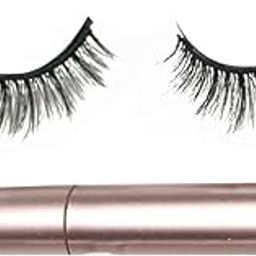 Buddy Jelly Trends Luxury Reusable Magnetic Eyelashes Set, Best for Beginers, Korean Synthetic Fiber Silk material, 1 Pair Eyelashes + 1 Magnetic Eyeliner-52