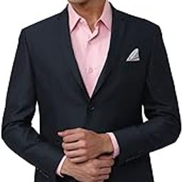 Men's Single Breasted-2 Button Skinny Blazer-image-26