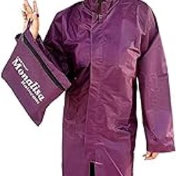 Women & Girl Soild full length Raincoat_Pack Of 01-picture-56
