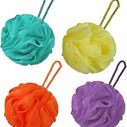 GUBB Lux Sponge Loofah Set Of 4 - Indulge In Ultimate Shower Bliss! Soft, Fluffy, & Enriched With Multiple Layers Of Fibrous Matrix For A Truly Invigorating Bath Experience-image-8