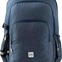 WIKI Squad 4 Pro 4 Compartment Laptop Backpack 40 L (Grid Navy)-image-53