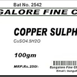 BFC COPPER SULPAHTE LR - 100gm CUPRIC SULPHATE-picture-26