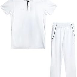 playR Kids Unisex Cricket Set White | Regular Fit Combo Activewear for Training, Practice & Sports | DRYvent, Dry-Fit & Dry-Tech Sportswear-24