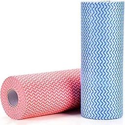 ANTIL'S Non-Woven Multipurpose Kitchen Tissue/Towel Paper Wipe Roll Washable & Reuseable (80 Pulls) Pack of 2-picture-20