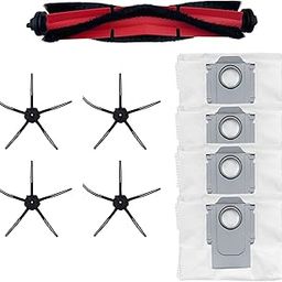 Accessories Kit Compatible for Roborock Q5 Robot Vacuum Replacement Parts, 1 Main Brush 4 Side Brush 4 Dust Bag-image-50
