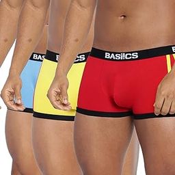 BASIICS Men's Body Boost Striped Trunk (Pack of 3)-image-72