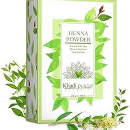 Khadi Pureus Herbals Pure Henna Powder | 100% Natural Hair Dye for Rich Hair Color Shade, Hair Growth & Conditioning, Repairs Hair Damage | Marudhani Podi, Rajasthani Henna Mehandi for Women & Men | No Preservatives, Paraben & No Chemical (200 gm)-picture-45