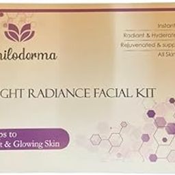 Philoderma Bright Radiance Facial Kit, 5 Steps for Glowing Skin, All Skin Types-image-1