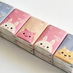 DC DECORIO® Tissue Papers (3 Ply, 8 Pulls Per Pack) | Pack of 10 | 100% Skin-safe Sleek Papers for Bathroom, Bedroom, Office | Car Tissue Pocket (BROWN)-image-16