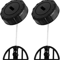Enhanced Replacement Petrol Fuel and Oil Cap for STIHL Chainsaw MS170/MS180-10
