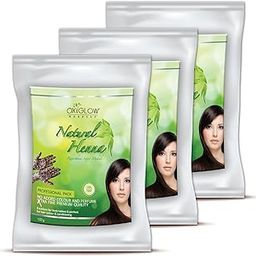 Oxyglow Hebals Natural Henna Hair Colour 100g,No Added Colour and Perfume Pack of 2-image-19