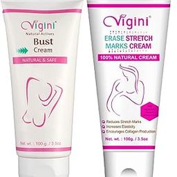 Vigini Body Bloson Massage Cream & Stretch Marks Removal Oil Cream for Women 200g-image-82