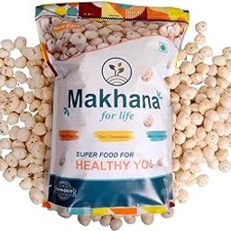Phool Makhana 250gm | Fox Nuts | 100% Natural & Crunchy | Raw Plain Foxnuts Makhana | Ready to Eat Healthy Gorgon Nuts | Antioxidant, Rich in Calcium, Protein, Fiber 250gm (Five + (16mm-18mm Size)) मखाना Prickly Water Lily-image-68