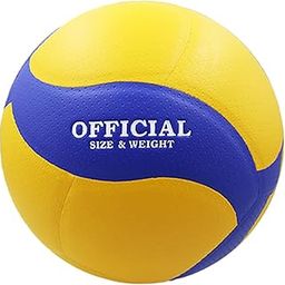 ATORSE Indoor Outdoor Training Beach Game Children Toys Competition Volleyball Ball Blue Yellow-image-49