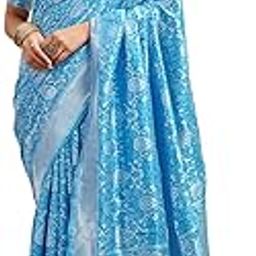 Women's Kanjivaram Soft Silk Saree with Unstitched Blouse Piece-image-82