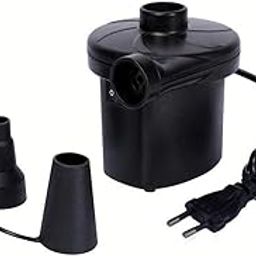 Dweezhet Vacuum Air Pump AC Electric Impressive Quickly Inflates/Deflates to Fill The Air Sofa, Swimming Pool Tubes, Toys, Air Bags, Mattresses, Big Balloons (Black)-picture-22