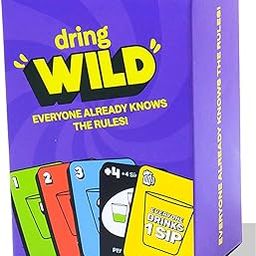 Dring Wild - Crazy Twist to OG Party Game | Everyone Already Knows The Rules! | PartyGame, Adult, 104 Cards | House PartyGame, Friends Game |-12
