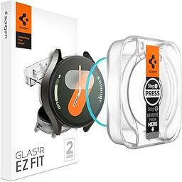 Spigen Glas.Tr Ez Fit Tempered Glass Screen Protector Guard For Galaxy Watch 7 Smartwatch (40Mm)-2 Pack-image-20