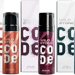 Wild Stone Code Copper, Iridium & Steel No Gas Body Perfume Combo for Men, Pack of 3 (120 ml each)-picture-14