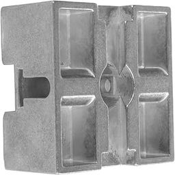 Metal Central Block, Zinc Alloy Electroplating Metal Intermediate Piece 50x50mm Metal Buffer Block Z030M-image-12
