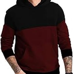 JUGULAR Men's Cotton Hooded Sweatshirt-image-47