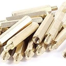 3NH® 20 x Brass Hex Standoff Spacer Screw Female to Male 30mm+6mm M4 4mm-image-40