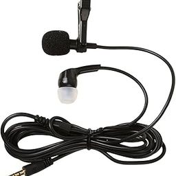 SECRET DESIRE Lavalier Lapel Clip-On Microphone For Smartphones Pc Audio Recording Black-picture-29
